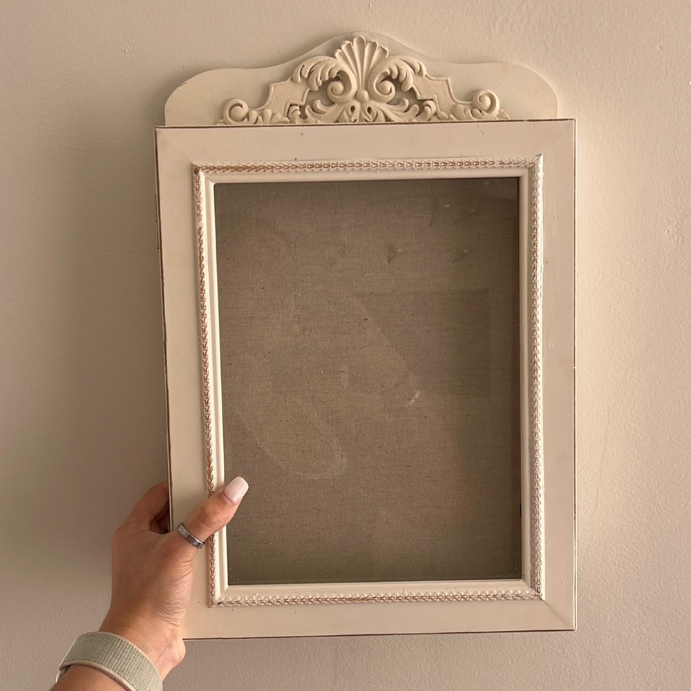Glass encased photo holder